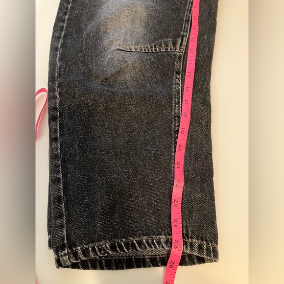 Talulah Wide Leg High Rise Soft Denim Barrel Jeans Pants Elastic Waist size 4-6 - Picture 12 of 14